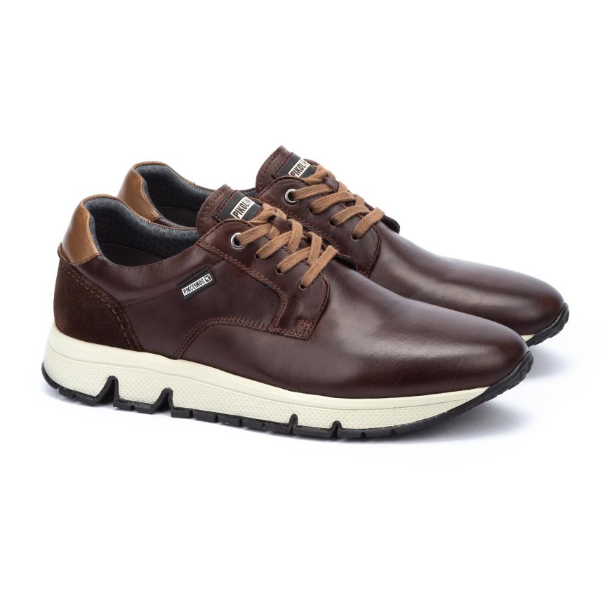 Men's Pikolinos FERROL Sneakers Brown | NZ UA01Q52